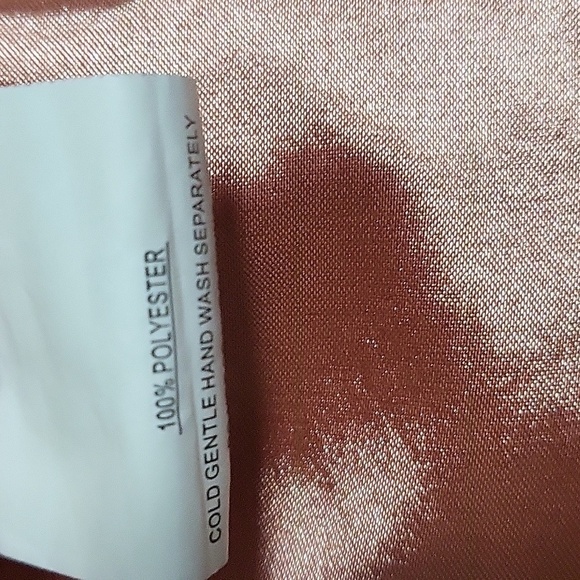 Angel Biba Deep V- Neck Back Zip Balloon Sleeve Ruffled Party Dress - Size S - Picture 9 of 9